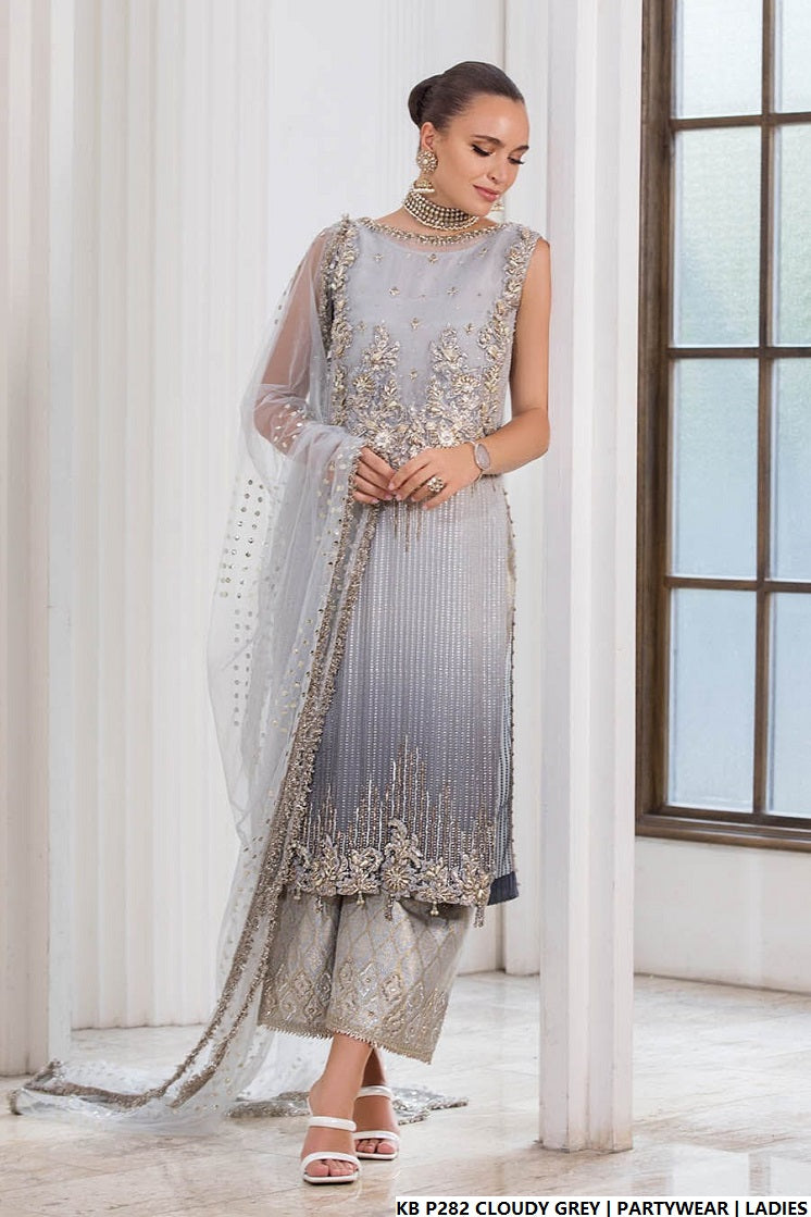 Khuda Baksh Collection Pakistan – Hand-Embroidered Luxury Designer Dress by Amir Boutique
