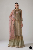 Khuda Baksh Collection Pakistan – Hand-Embroidered Luxury Designer Dress by Amir Boutique