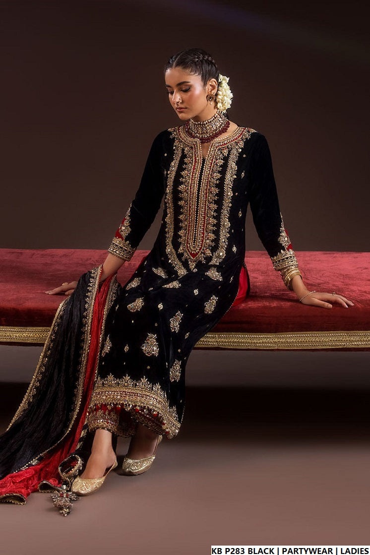 Khuda Baksh Collection Pakistan – Hand-Embroidered Luxury Designer Dress by Amir Boutique