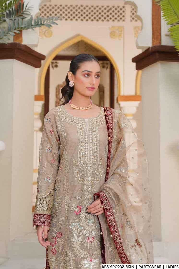 Masuri Net Shirt with Jamawar Gharara & Dupatta Traditional 3-Piece Formal Dress Amir Boutique Masuri Net Shirt with Jamawar Gharara & Dupatta Traditional 3-Piece Formal Dress Amir Boutique