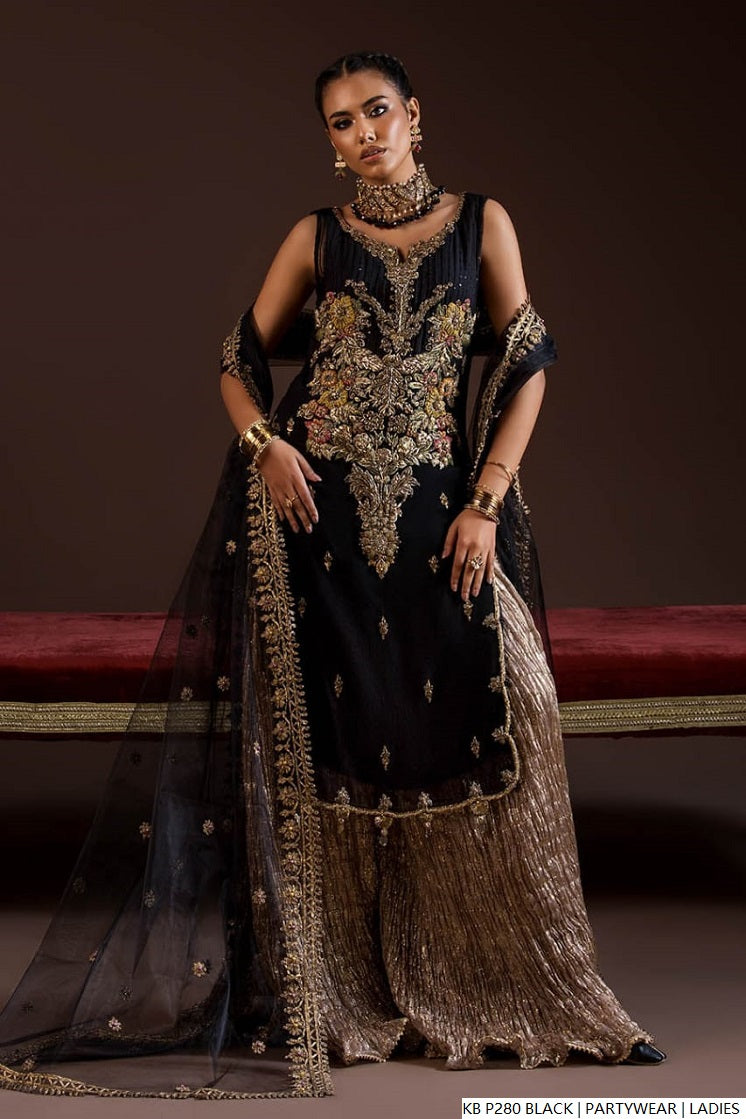 Khuda Baksh Collection Pakistan – Hand-Embroidered Luxury Designer Dress by Amir Boutique