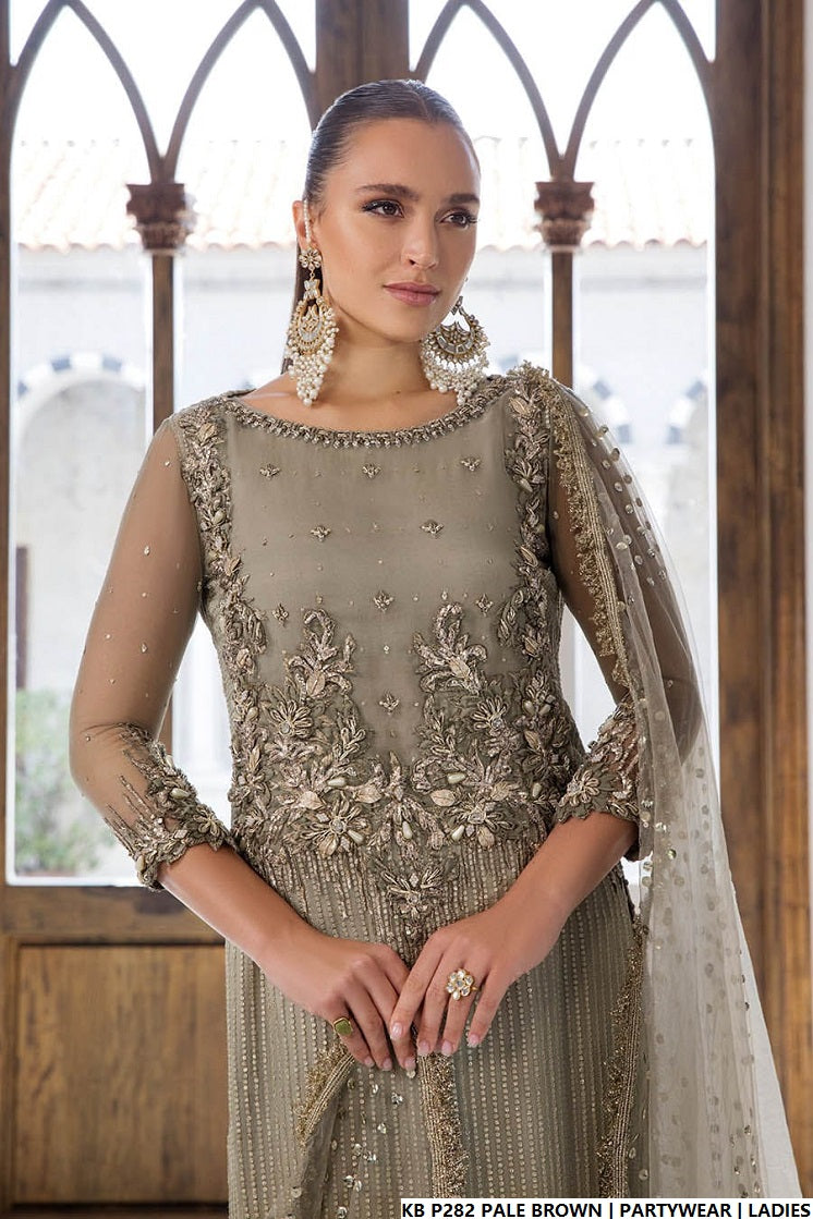 Khuda Baksh Collection Pakistan – Hand-Embroidered Luxury Designer Dress by Amir Boutique