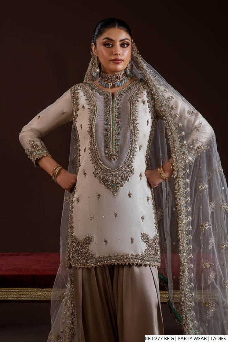 Khuda Baksh Collection Pakistan – Hand-Embroidered Luxury Designer Dress by Amir Boutique