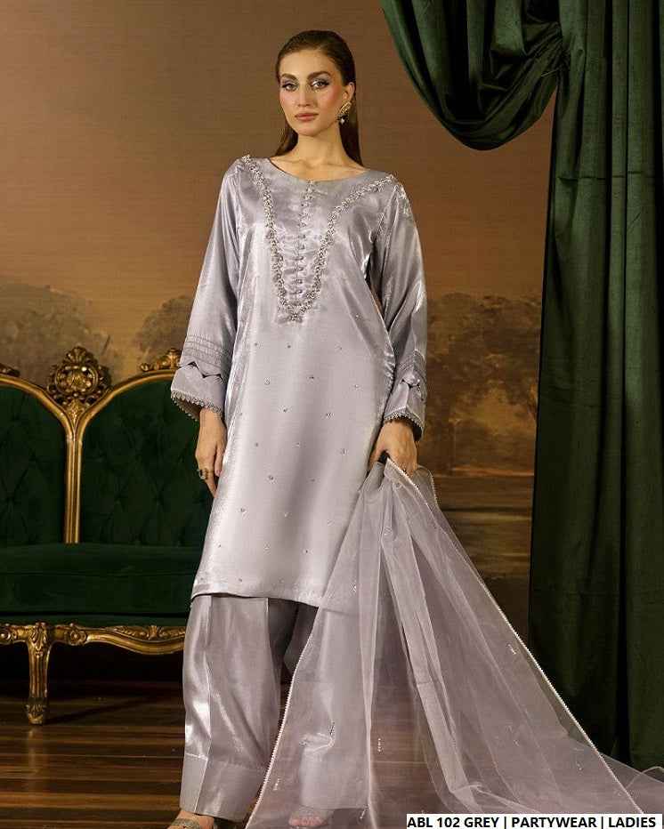 ABL 102 GREY | FARSHI SHALWAR